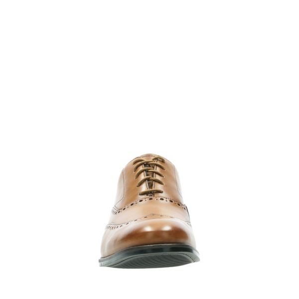 Clarks Mens Edward Walk Brogues Brown | CA-9017843